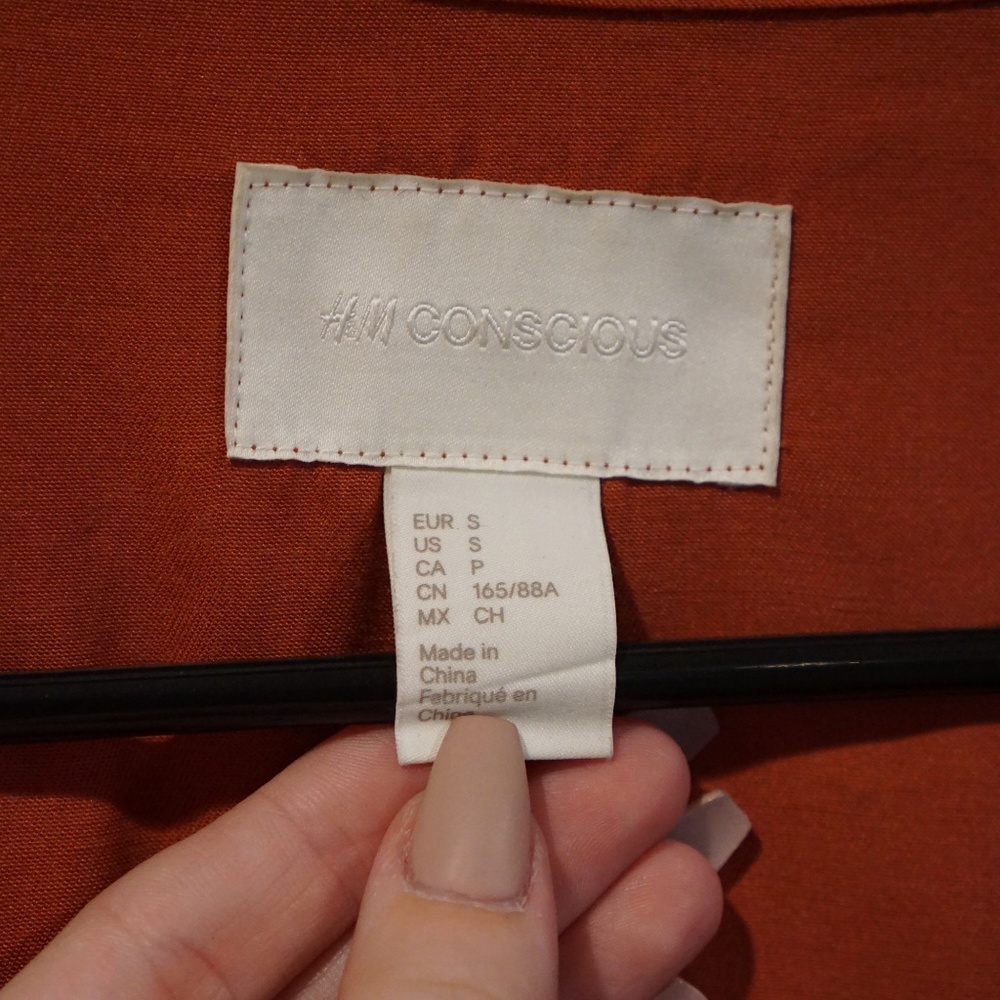 Rust Color Trench From H&M - image 4